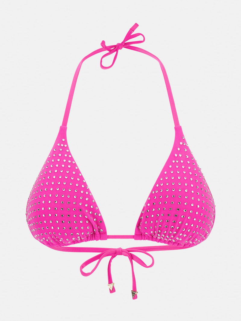 Rhinestone Triangle Bikini Top Guess Canada