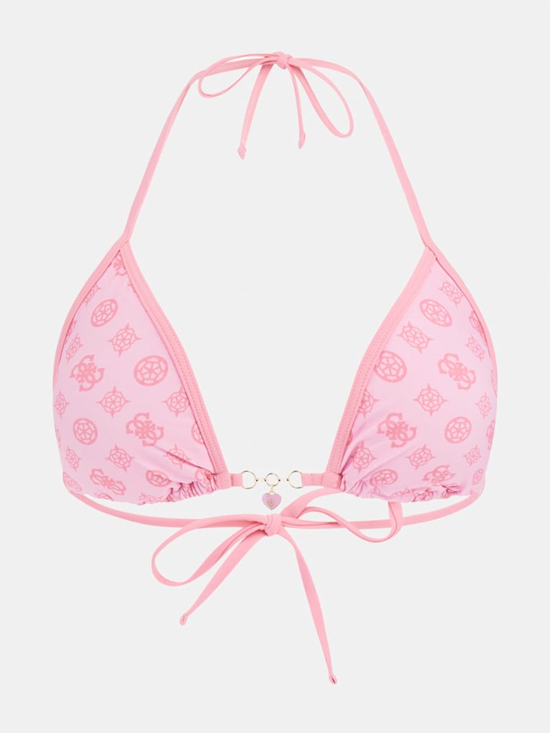 Eco Quattro G Triangle Bikini Top Guess