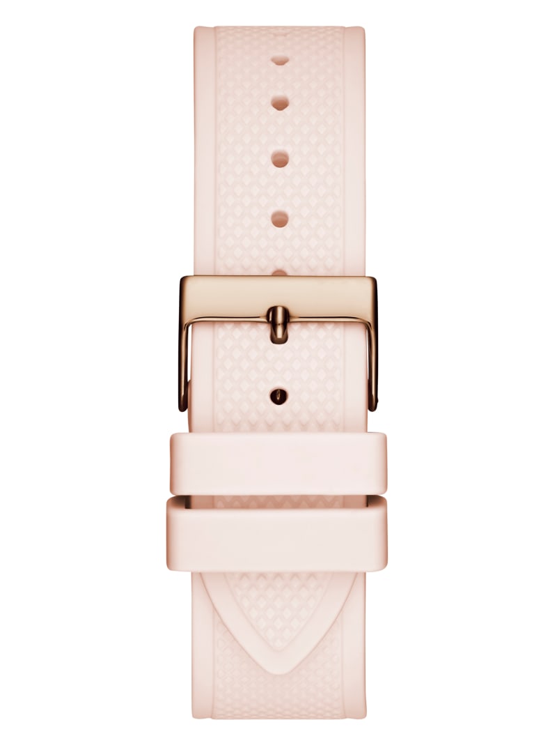 Guess Nude And Rose Gold Tone Digital Watch Gw L Multi