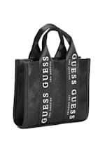 Factory logo tape Mini Tote Crossbody Black