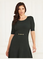 Laila Ribbed Sweater Dress | GUESS