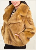 New Gwenda Faux-Fur Jacket | GUESS