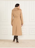 Charlize Wool-Blend Coat | GUESS