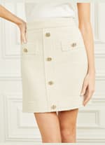 Nicole Tweed Skirt | GUESS