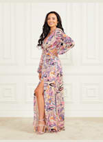 New York Company Womens Paisley Jacquard Print Dress