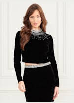 ブランド通販サイト Danse Velour Top | GUESS トップス