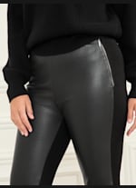 Guess leather hot sale leggings