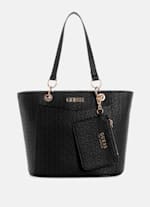 Zakaria Debossed Logo Carryall GUESS Factory Ca