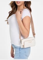 Saffron Mini Top Zip Crossbody | GUESS Factory