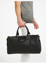 Guess leather sales duffle bag