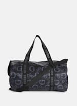 Logo Print Nylon Duffle Bag GUESS Factory