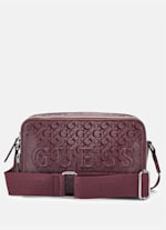 最大15%OFFクーポン Haddington Mini Factory GUESS | Crossbody Double-Zip サーフィン・ボディボード