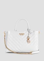 Guess victoria quilted best sale satchel