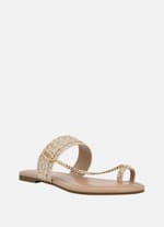 Guess factory women's landen chain sandals new arrivals