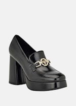 Lynlee Heeled Loafers GUESS Factory