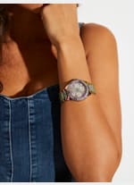 Iridescent Crystal Multifunction Watch GUESS