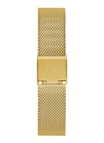 Gold-Tone and Green Mesh Analog Watch | GUESS