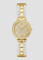 Guess pearl watch sale