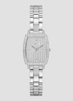Guess watch silver crystal hotsell