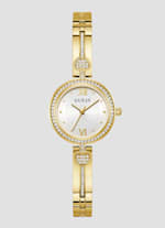 Guess women's gold watches hot sale