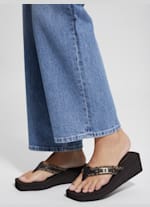Guess sierra shop wedge flip flop