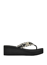 Guess sierra shop wedge flip flop