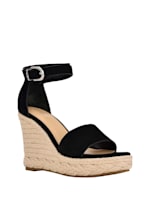 Hidy Suede Espadrille Wedges GUESS