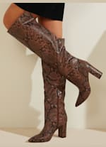 Ladie Snake Boots GUESS Canada