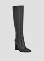 Guess tall black boots hot sale