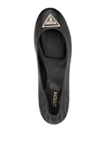 Triangle Black Ballet Flats GUESS