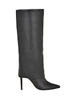 Guess black shop knee high boots