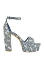 Guess on sale denim heels