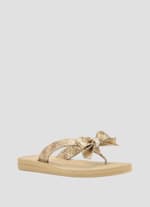 Guess tutu bow flip flops rose gold 2025