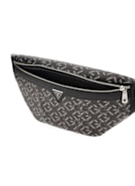 Guess black bum bag discount