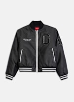Ralia Faux-Leather Varsity Jacket (7-14) | GUESS Factory Ralia Faux-Leather Varsity Jacket (7-14) | GUESS Factory