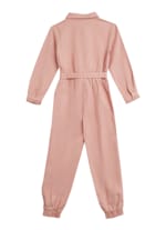 Garment Dyed Twill Jumpsuit (7-14) | GUESS