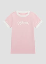 Eco Signature Ringer Tee (7-16) | GUESS
