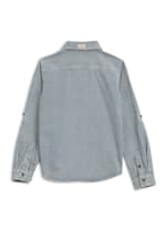 Guess pinstripe 2025 shirt