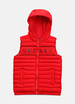 Puffer Logo Vest (7-16) | GUESS Factory