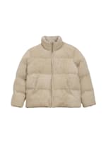 Suede Puffer Jacket | GUESS