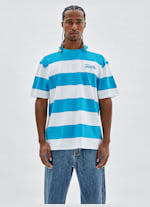 Guess vista striped hot sale tee