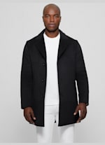 Guess men's wool 2025 coat with hood