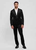 Guess shop velvet blazer