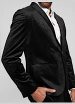 Guess velvet jacket best sale