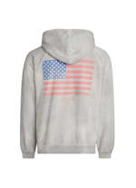 vintage heather flag hoodie | GUESS