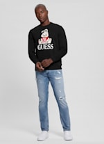 Graphic Crewneck Sweatshirt GUESS Canada