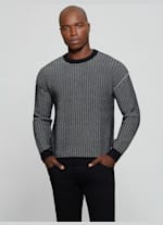 Eco Two-Tone Waffle Sweater