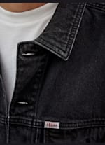 gakkin budspool 麻LOGO DENIM JACKET