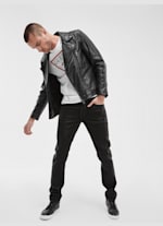 Guess waxed jeans store