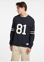 Guess sayer stripe long sleeve tee best sale